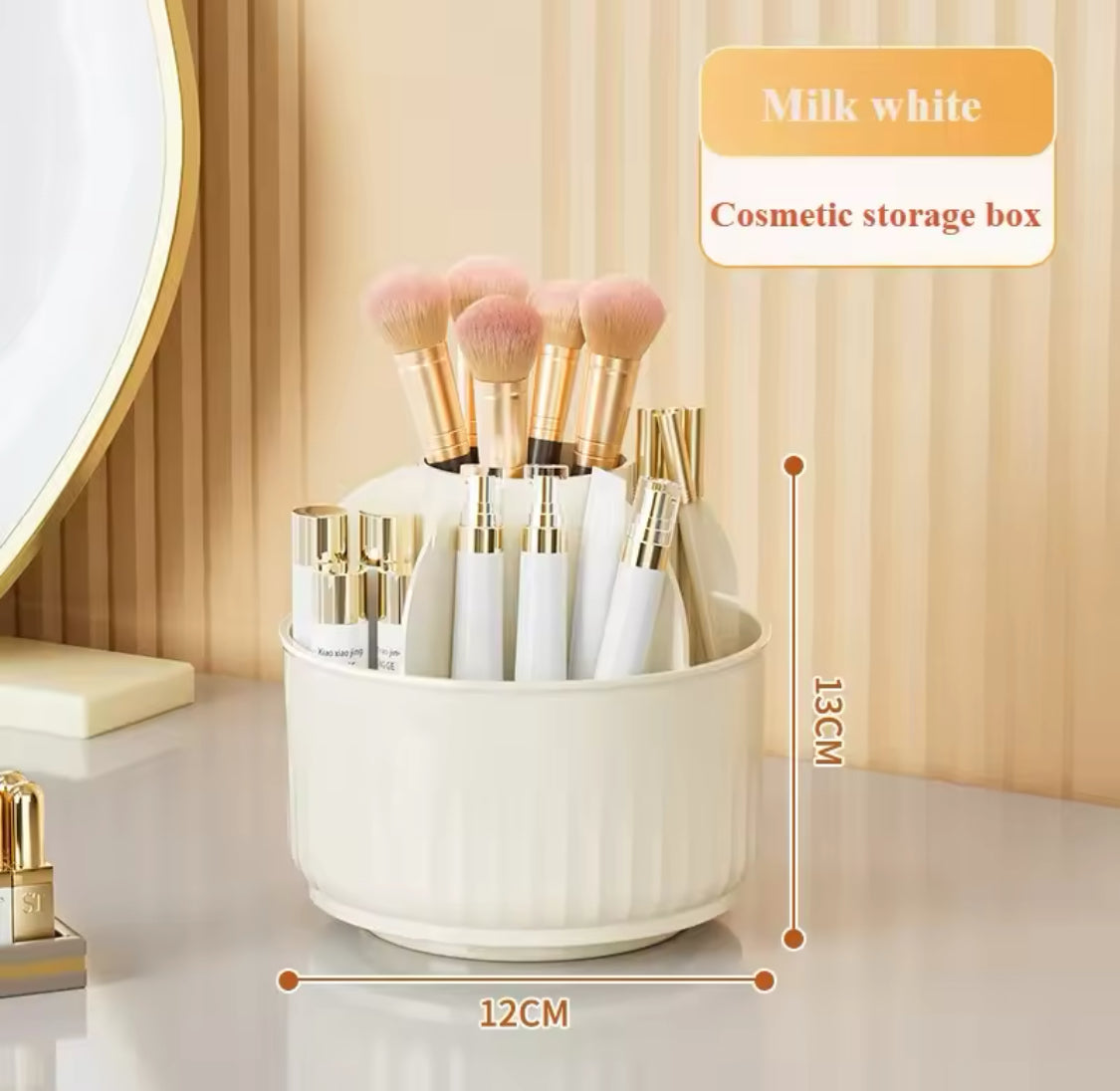 3Layer Cosmetic Organizer, 360-degree Rotating Makeup Organizer, Fashion Crystal Display Stand, Regular Cosmetic Jewellery Organizer 3Layer Cosmetic Organizer, 360-degree Rotating Makeup Organizer, Fashion Crystal Display Stand, Regular Cosmetic Jewellery Organizer